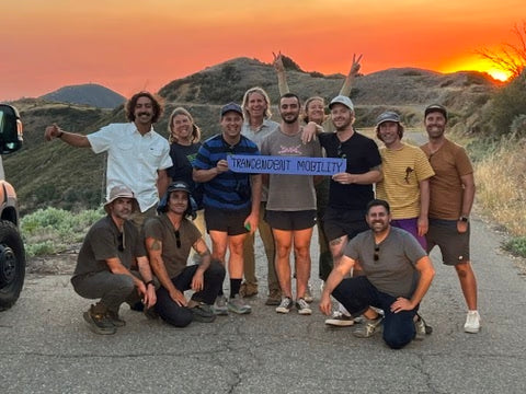 BTS at our first product shoot